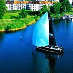 Marina Deluxe Ii - Garaz Podziemny, Widok Na Jezioro Z Kazdego Z 3 Pokoi, 70 M2, Netflix 公寓 Iława
