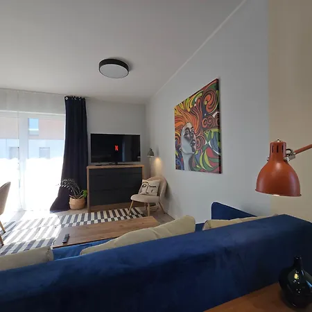 شقة Marina Deluxe Ii - Garaz Podziemny, Widok Na Jezioro Z Kazdego Z 3 Pokoi, 70 M2, Netflix *