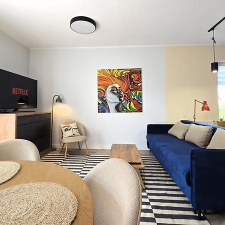 Marina Deluxe Ii - Garaz Podziemny, Widok Na Jezioro Z Kazdego Z 3 Pokoi, 70 M2, Netflix شقة *