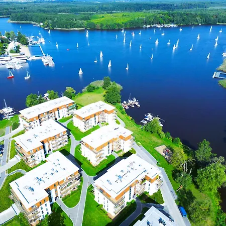 Marina Deluxe Ii - Garaz Podziemny, Widok Na Jezioro Z Kazdego Z 3 Pokoi, 70 M2, Netflix Appartement