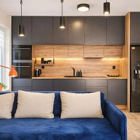 Apartment Marina Deluxe Ii - Garaz Podziemny, Widok Na Jezioro Z Kazdego Z 3 Pokoi, 70 M2, Netflix *