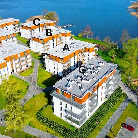 Marina Deluxe Ii - Garaz Podziemny, Widok Na Jezioro Z Kazdego Z 3 Pokoi, 70 M2, Netflix * Iława