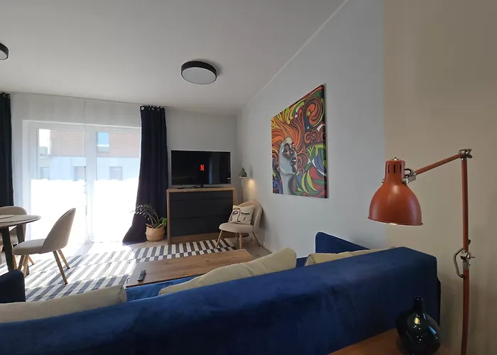 Apartment Marina Deluxe Ii - Garaz Podziemny, Widok Na Jezioro Z Kazdego Z 3 Pokoi, 70 M2, Netflix *