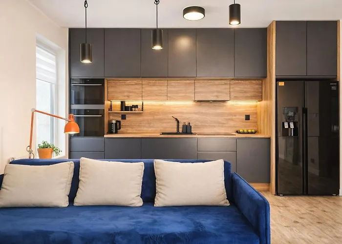 Apartment Marina Deluxe Ii - Garaz Podziemny, Widok Na Jezioro Z Kazdego Z 3 Pokoi, 70 M2, Netflix *